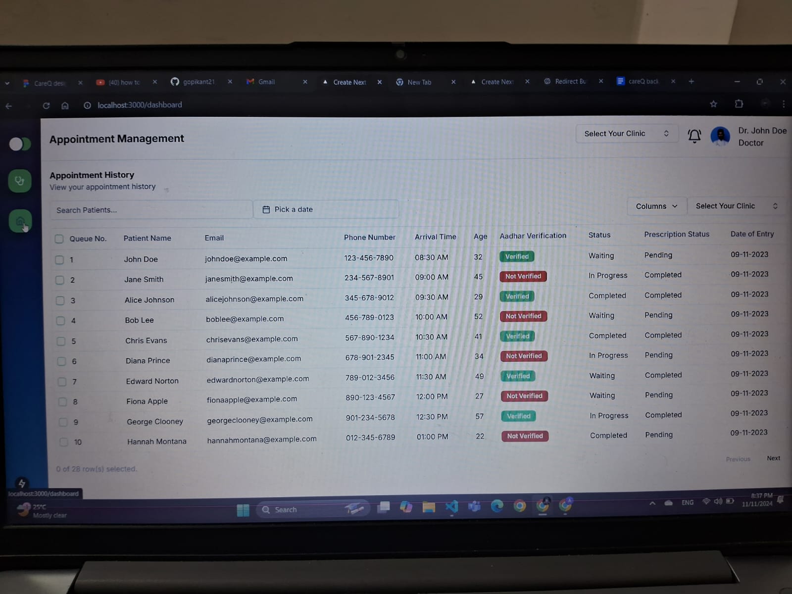 CareQ screenshot 3