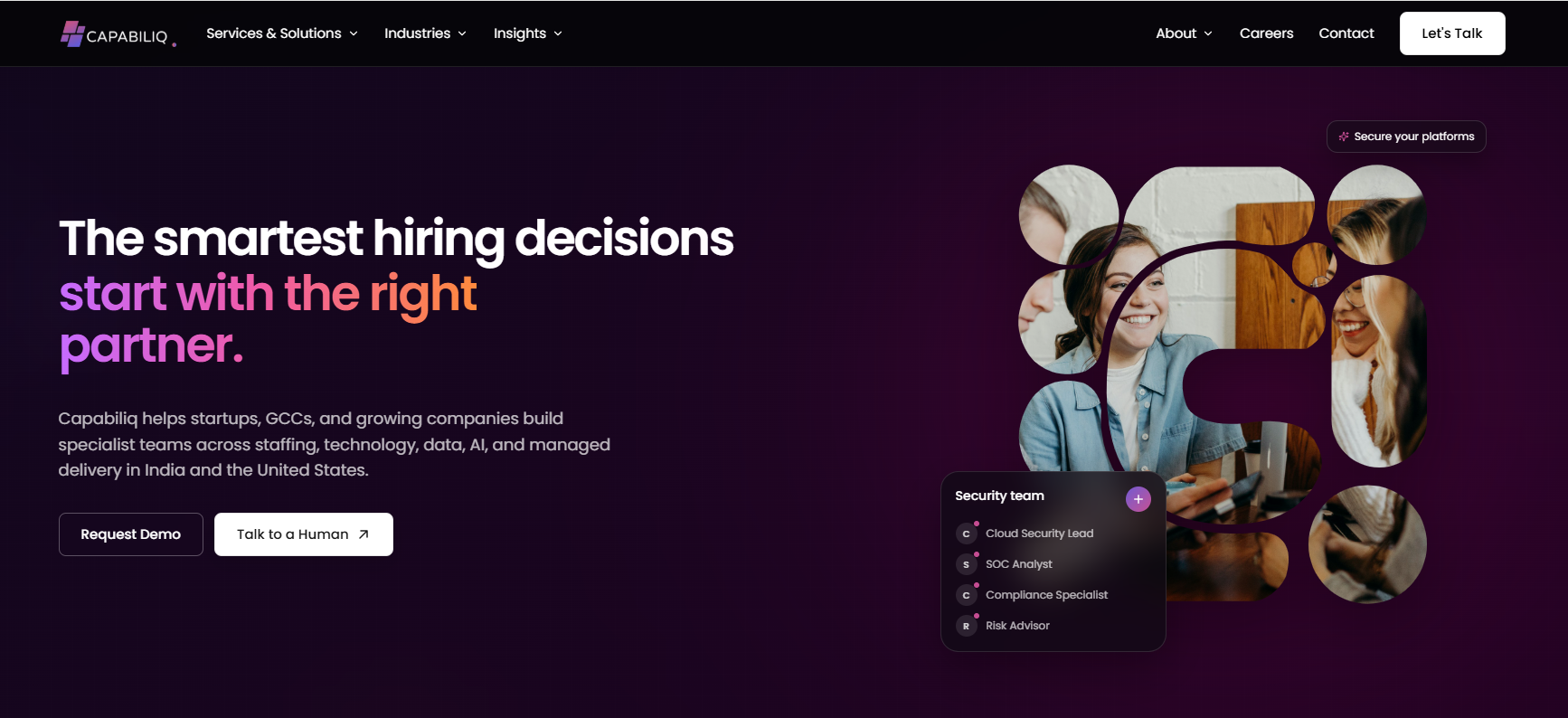 Capabiliq — Websites & SaaS case study