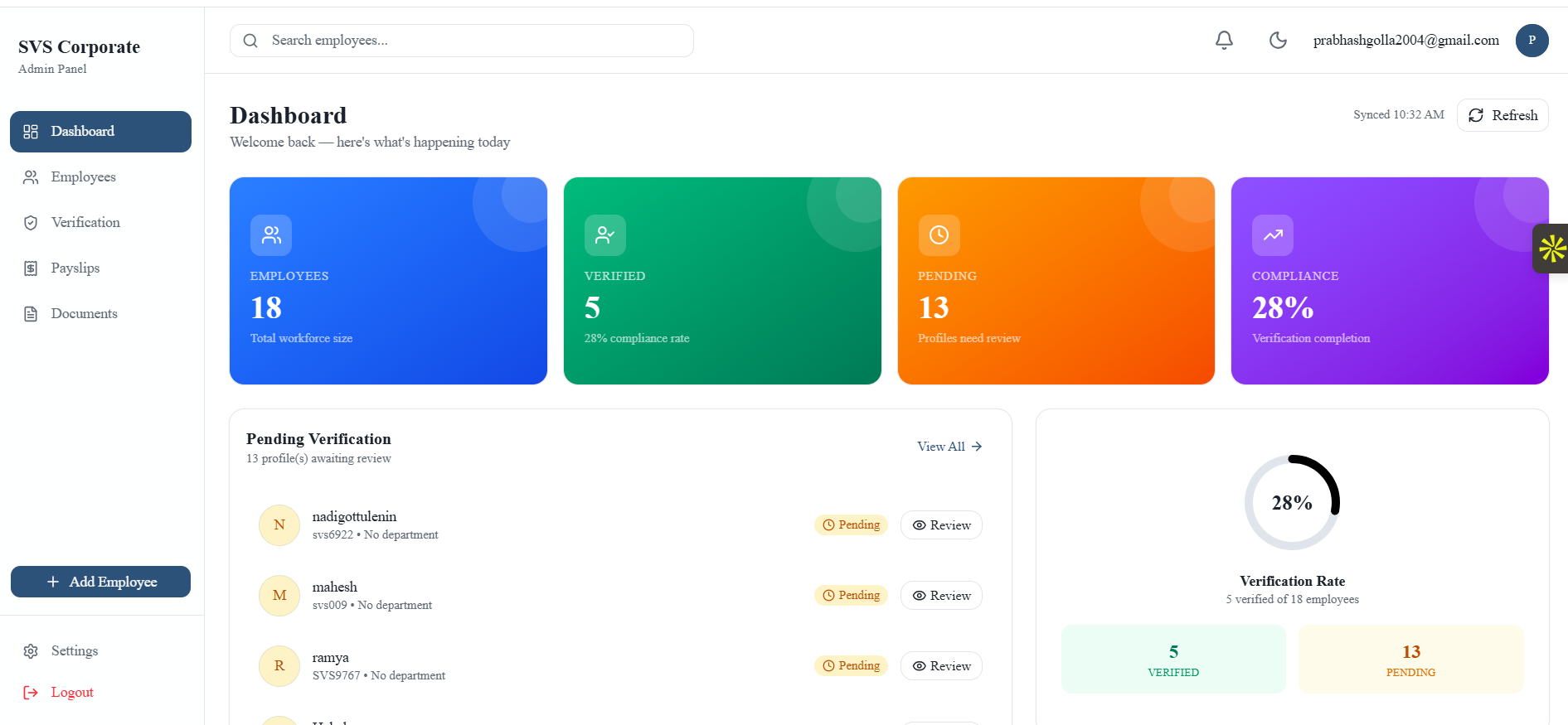 SVS Corporate Services screenshot 2
