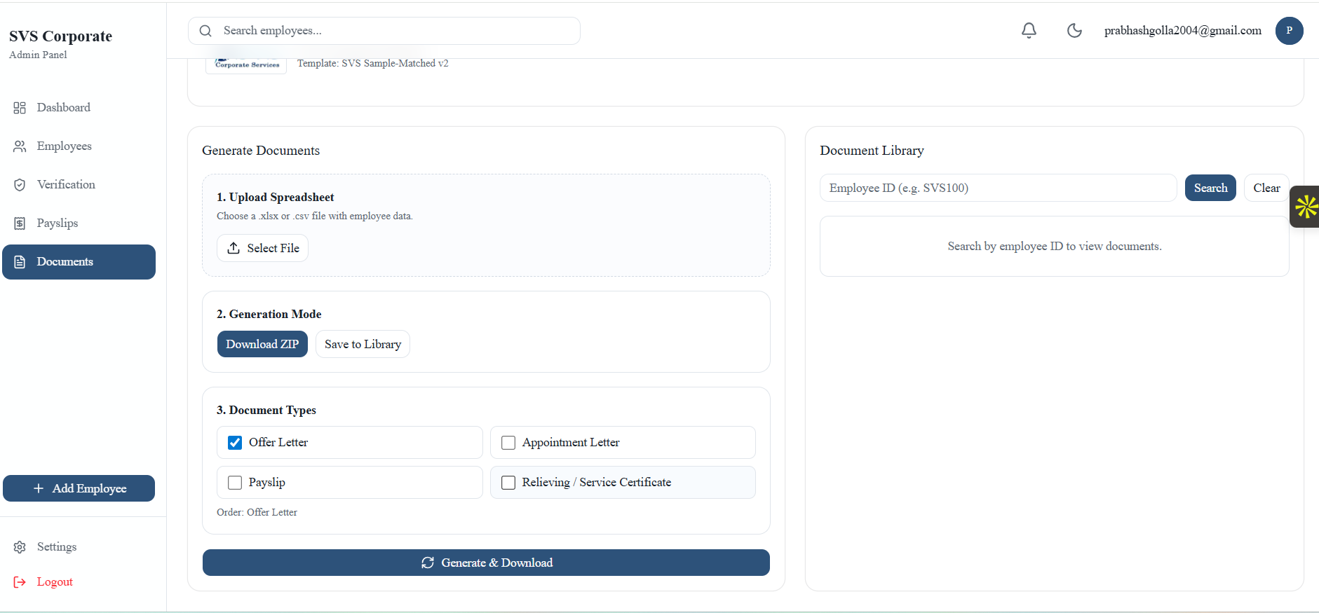 SVS Corporate Services screenshot 3